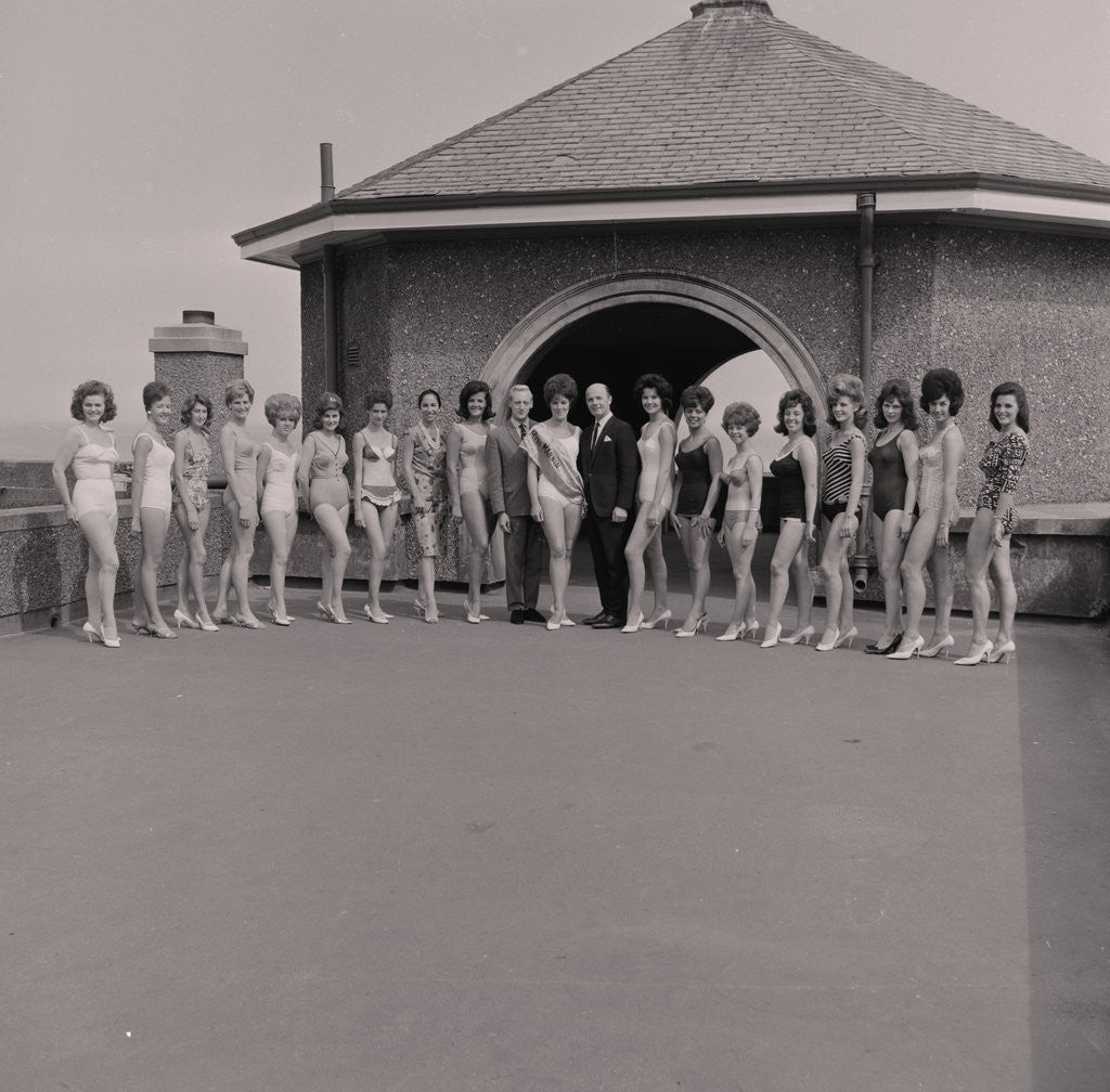 Detail of Miss Mannin Bathing Beauties by Manx Press Pictures