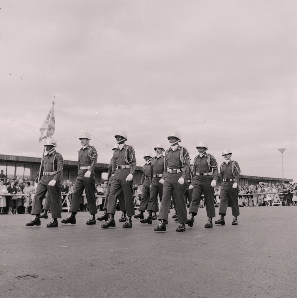 Detail of USA Band, Douglas Sea Terminal by Manx Press Pictures