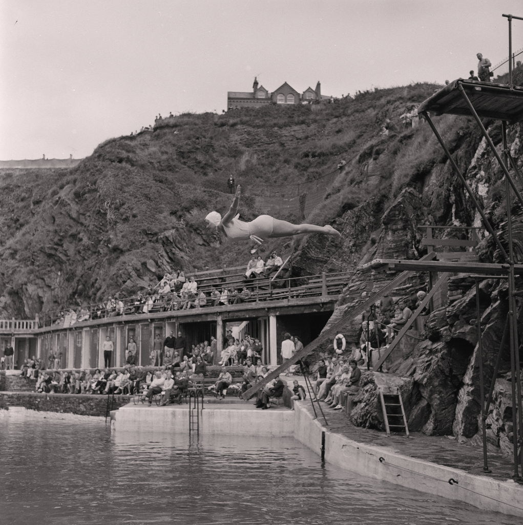 Detail of Port Erin Baths by Manx Press Pictures