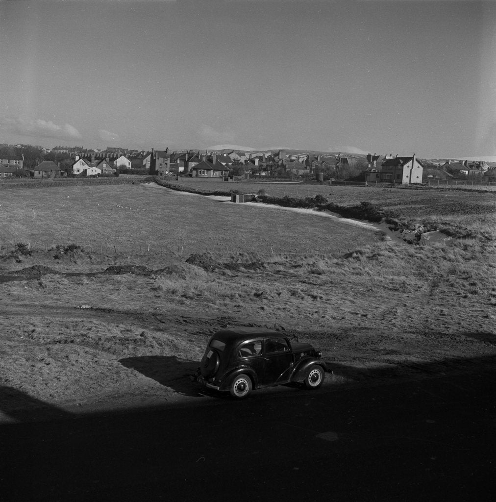 Detail of Peel housing estate by Manx Press Pictures