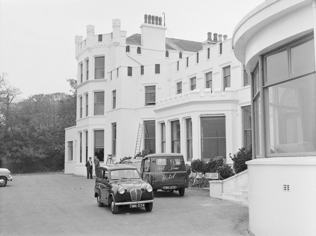 Detail of Fort Anne Hotel, Isle of Man by Manx Press Pictures