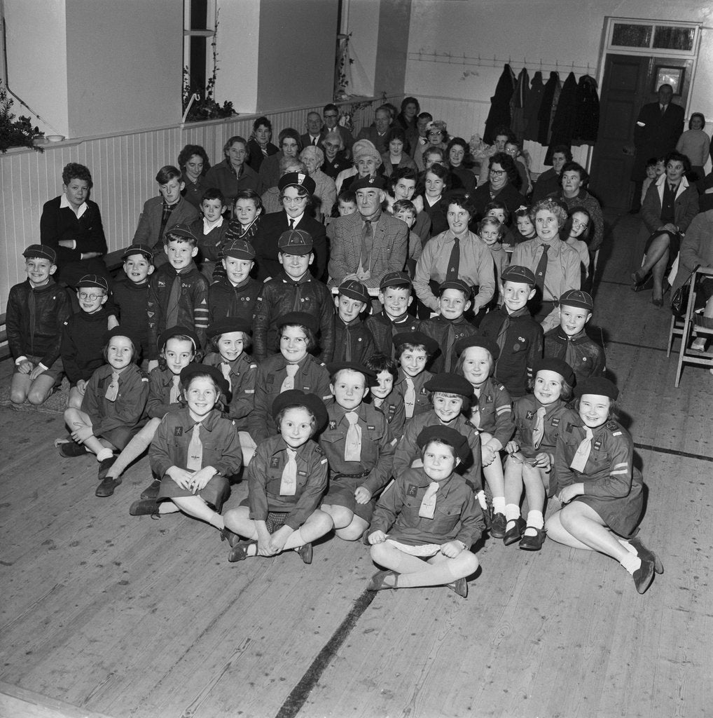 Detail of Camp Fire at Peel by Manx Press Pictures