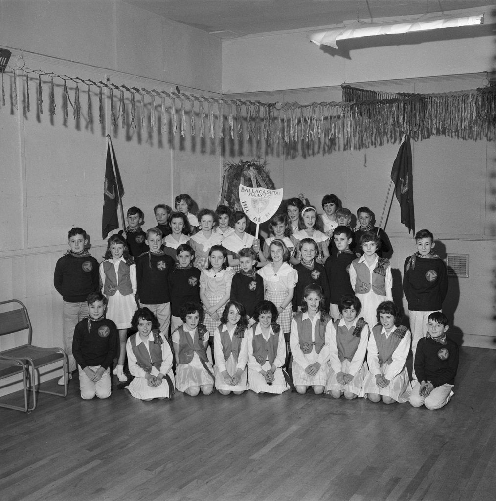 Detail of Ballacashtal Dancers, Castletown by Manx Press Pictures