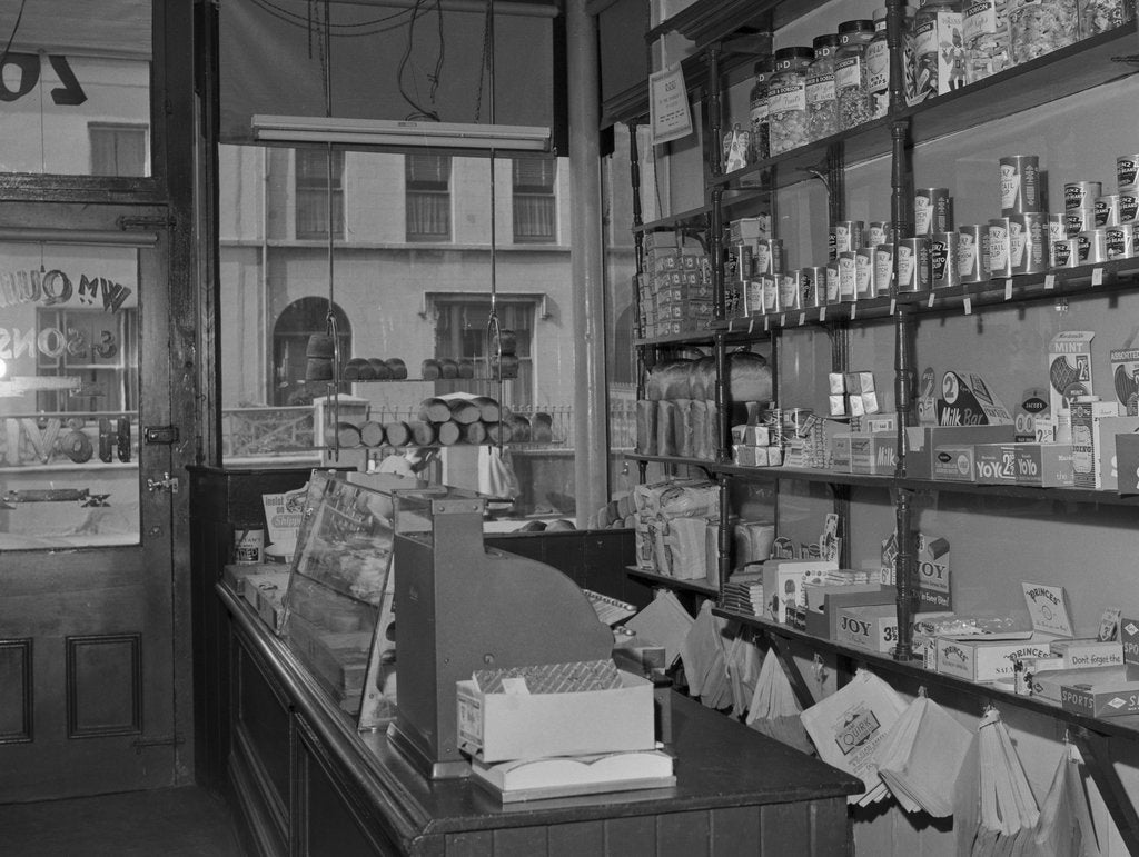Detail of Quirk's Shop, Prospect Terrace, Douglas by Manx Press Pictures