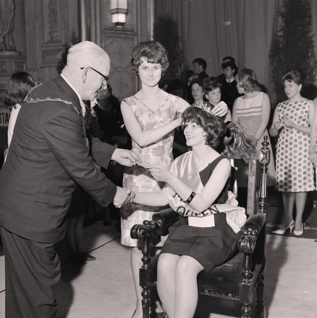 Detail of Derby Castle Dance, May Queen by Manx Press Pictures