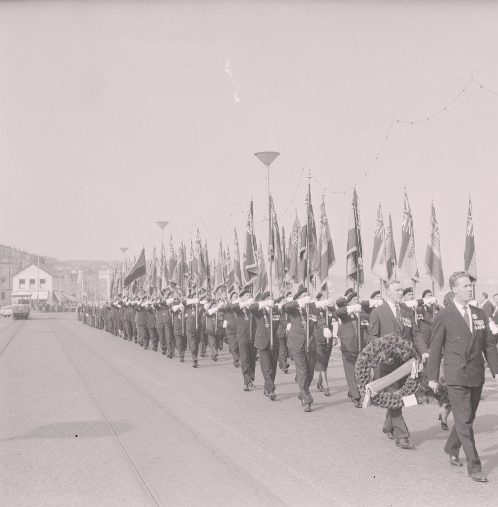 Detail of British Legion Conference Parade by Manx Press Pictures