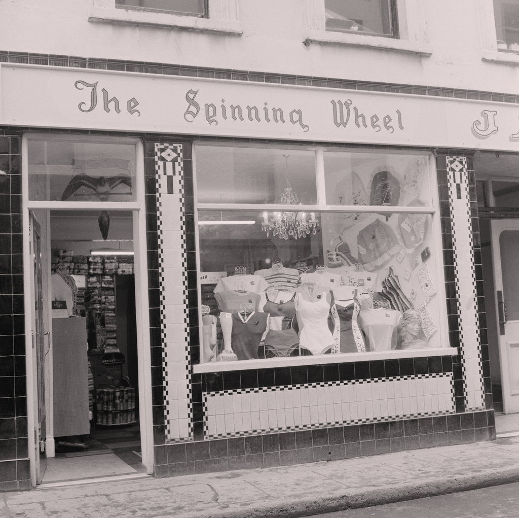 Detail of The Spinning Wheel, Strand Street by Manx Press Pictures