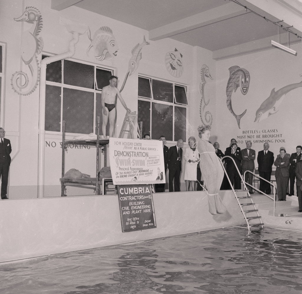 Detail of Holiday centre opens by Manx Press Pictures