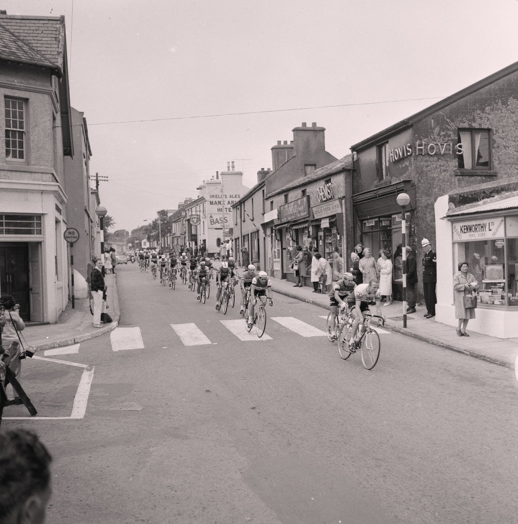 Detail of Cycling by Manx Press Pictures