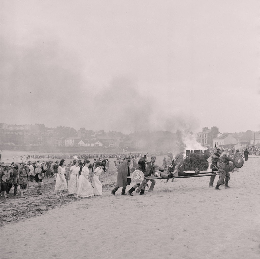 Detail of Peel Viking Festival by Manx Press Pictures