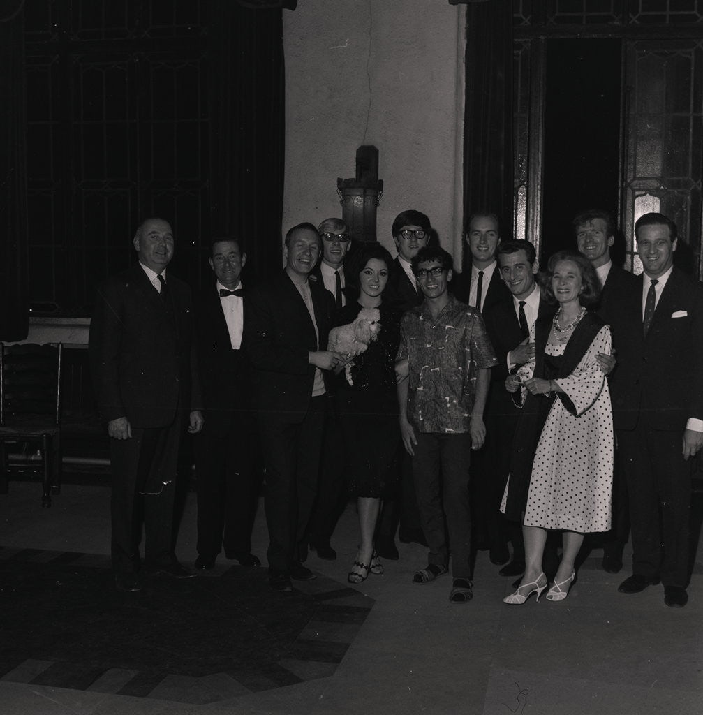 Detail of Freddie and the Dreamers and Susan Maughan at the Crescent cinema by Manx Press Pictures