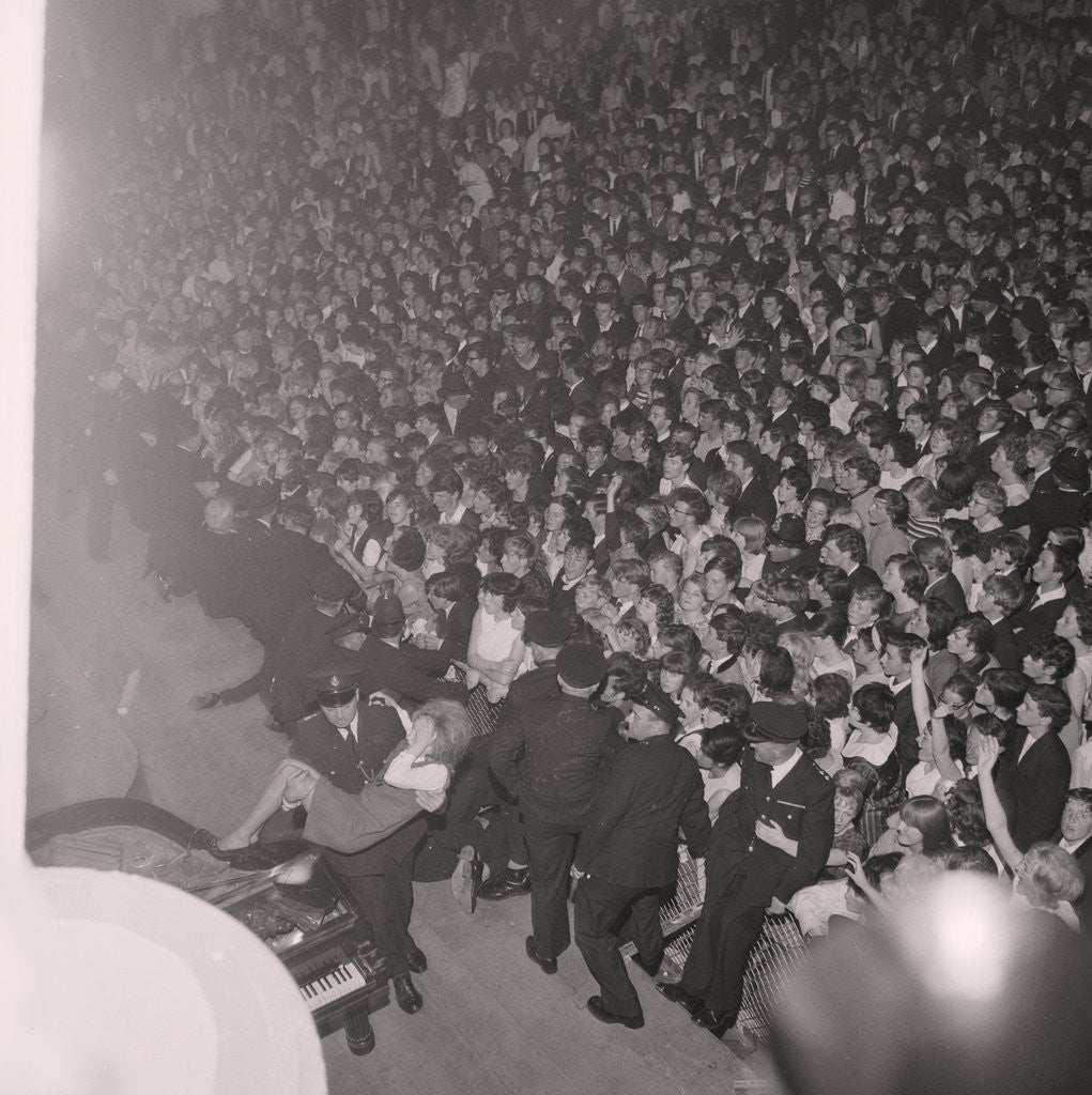 Detail of Crowds for The Rolling Stones at the Palace by Manx Press Pictures