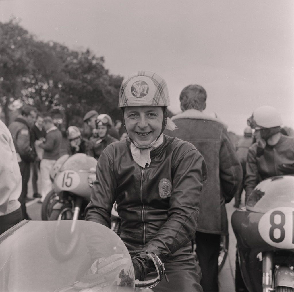 Detail of Manx Grand Prix arrivals and clocking in by Manx Press Pictures