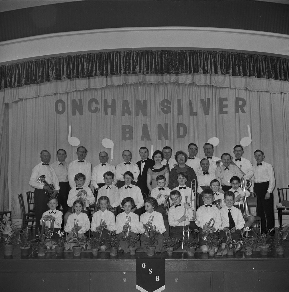 Detail of Onchan Silver Band by Manx Press Pictures