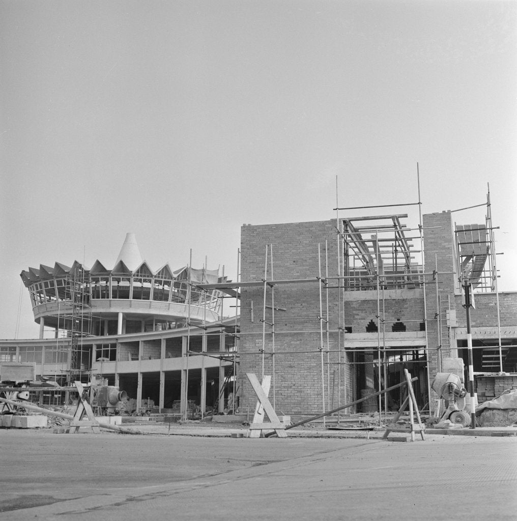 Detail of Building the Sea Terminal, Douglas by Manx Press Pictures