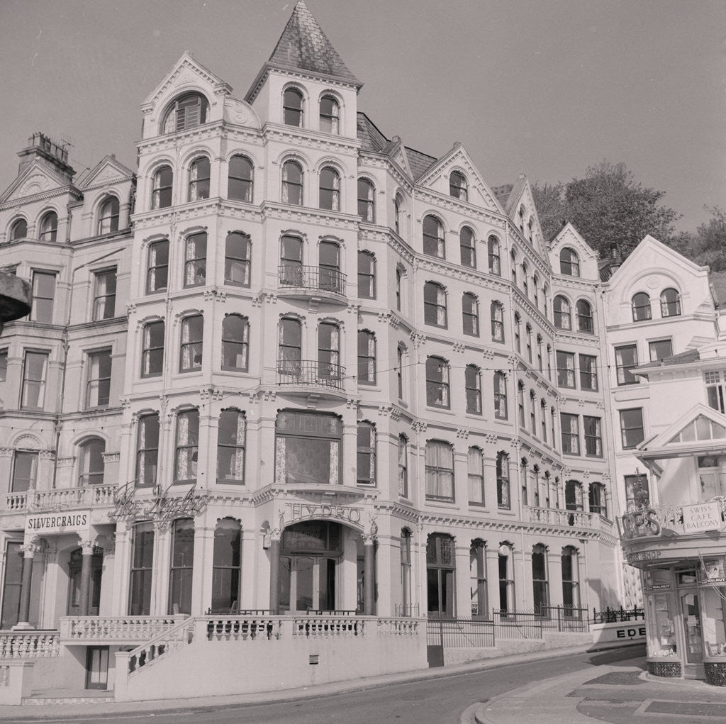 Detail of Hydro hotel by Manx Press Pictures