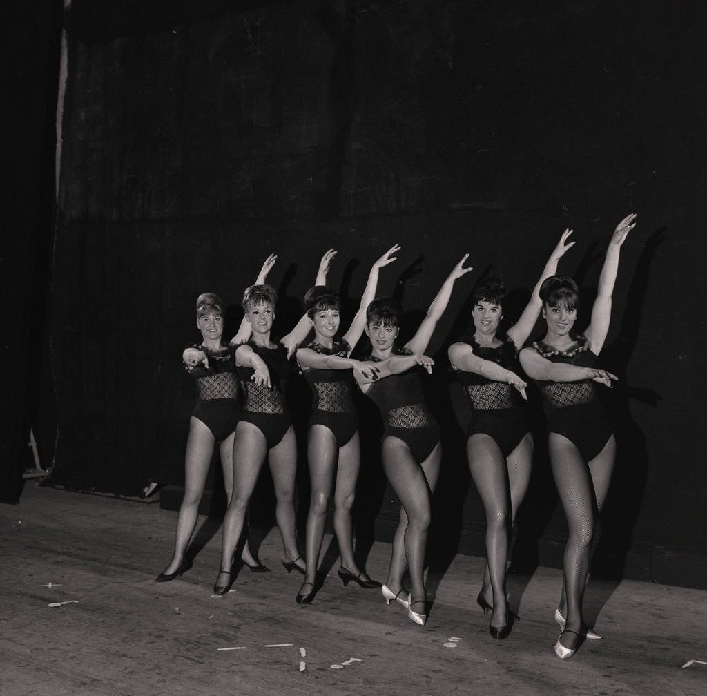 Detail of Palace Show dancers by Manx Press Pictures