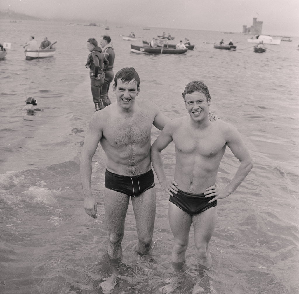 Detail of Douglas Bay Swim by Manx Press Pictures
