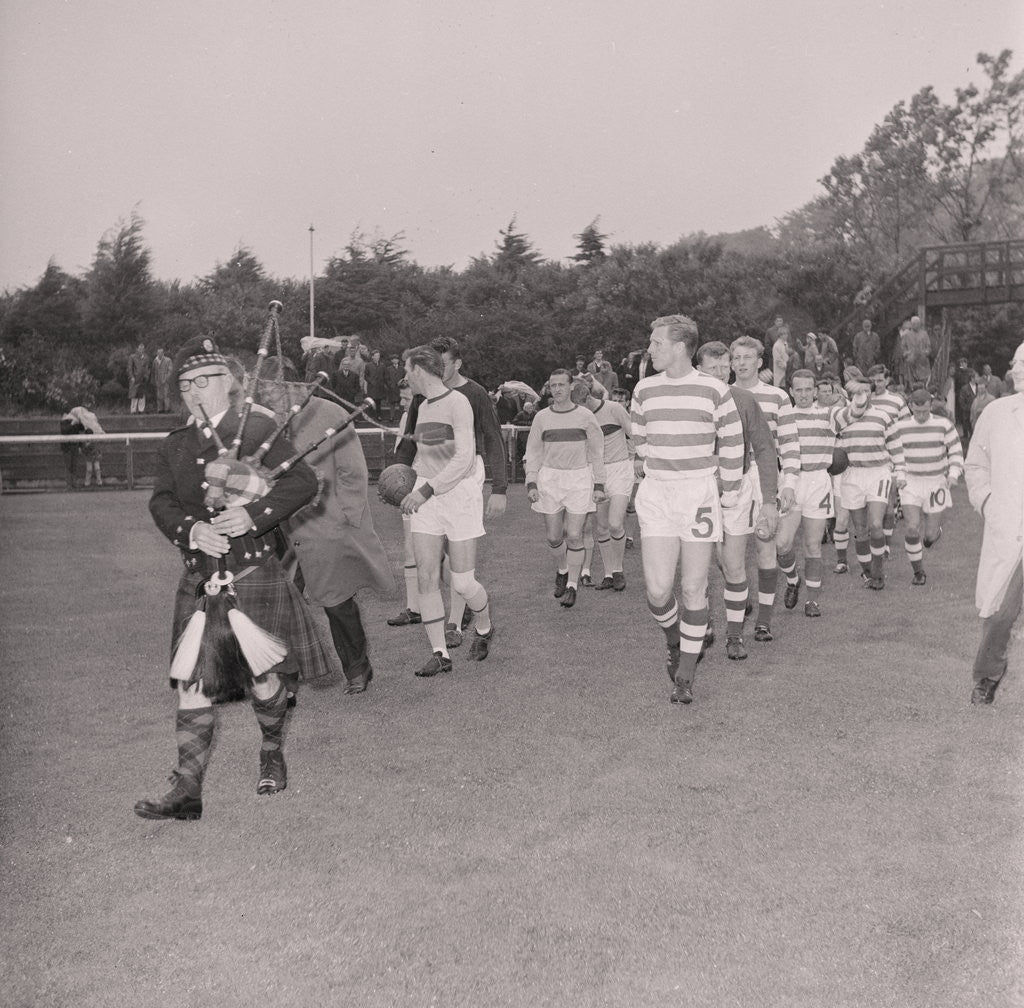 Detail of Celtic versus Motherwell, football match by Manx Press Pictures
