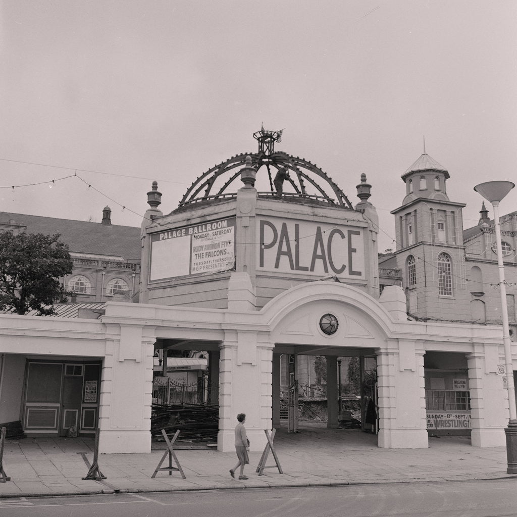 Detail of Demolition of the Palace by Manx Press Pictures