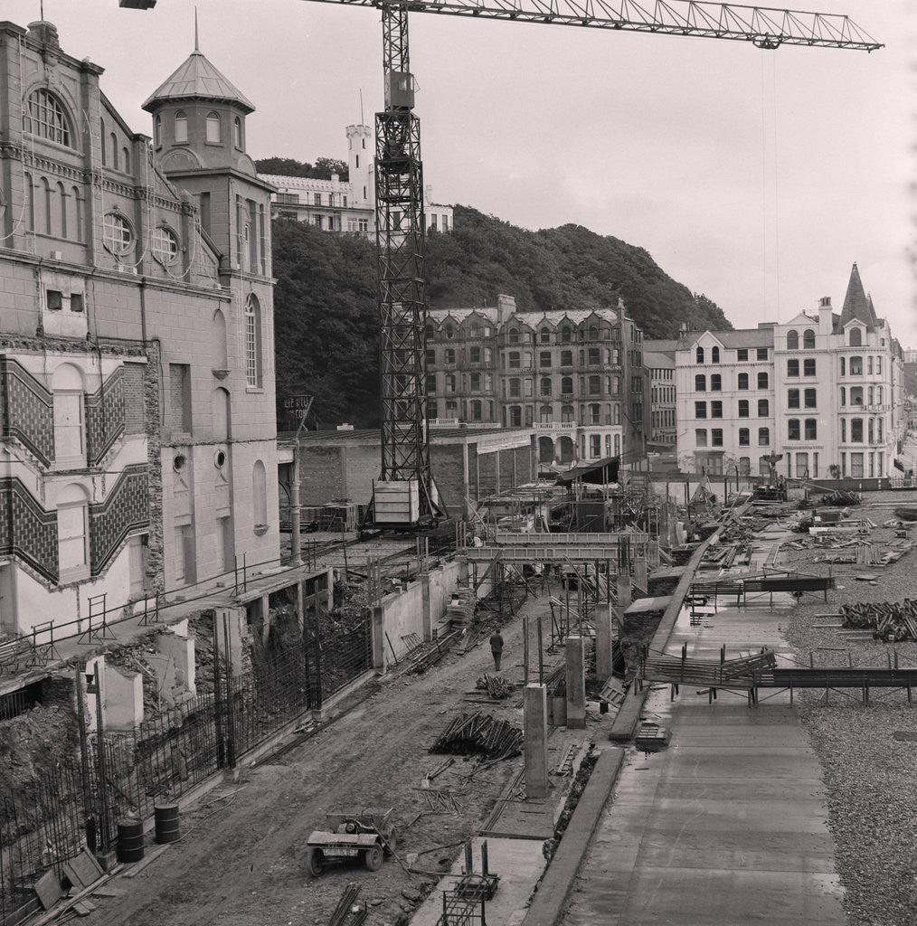 Detail of Demolition of the Palace by Manx Press Pictures