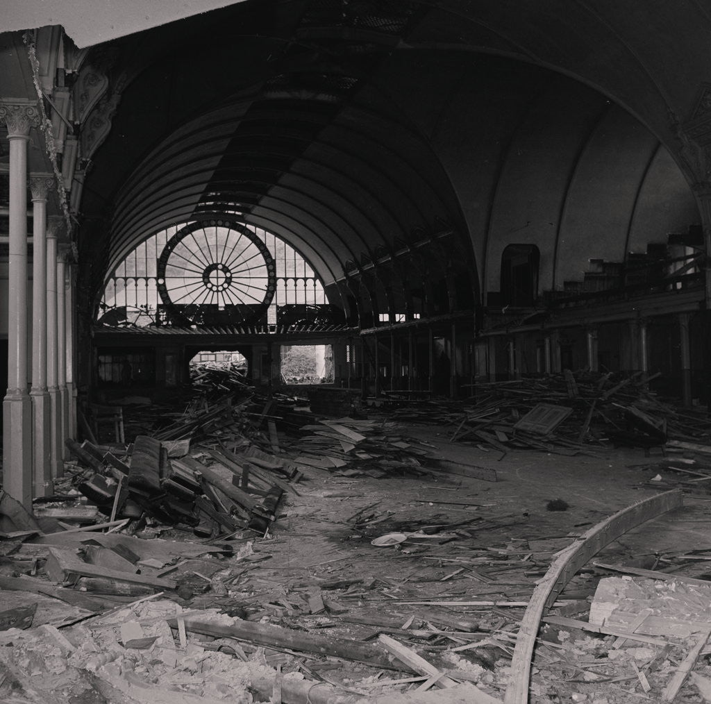 Detail of Demolition of Derby Castle by Manx Press Pictures