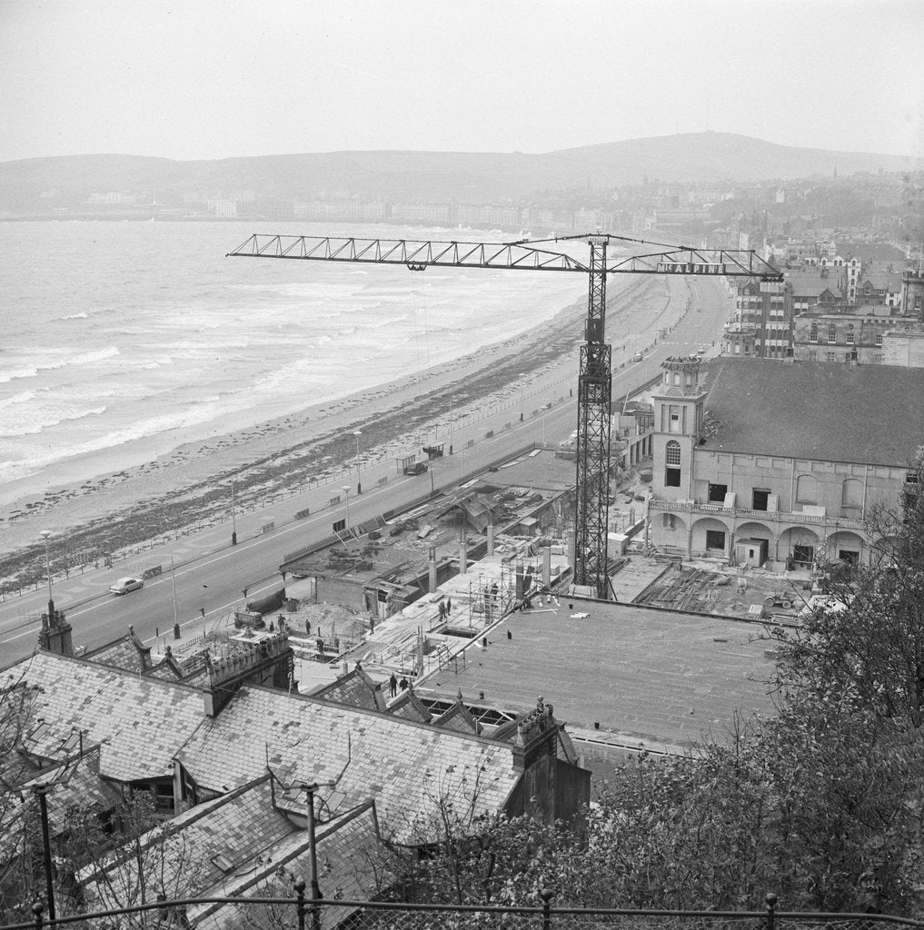 Detail of Casino site from Falcon Cliff, Douglas by Manx Press Pictures