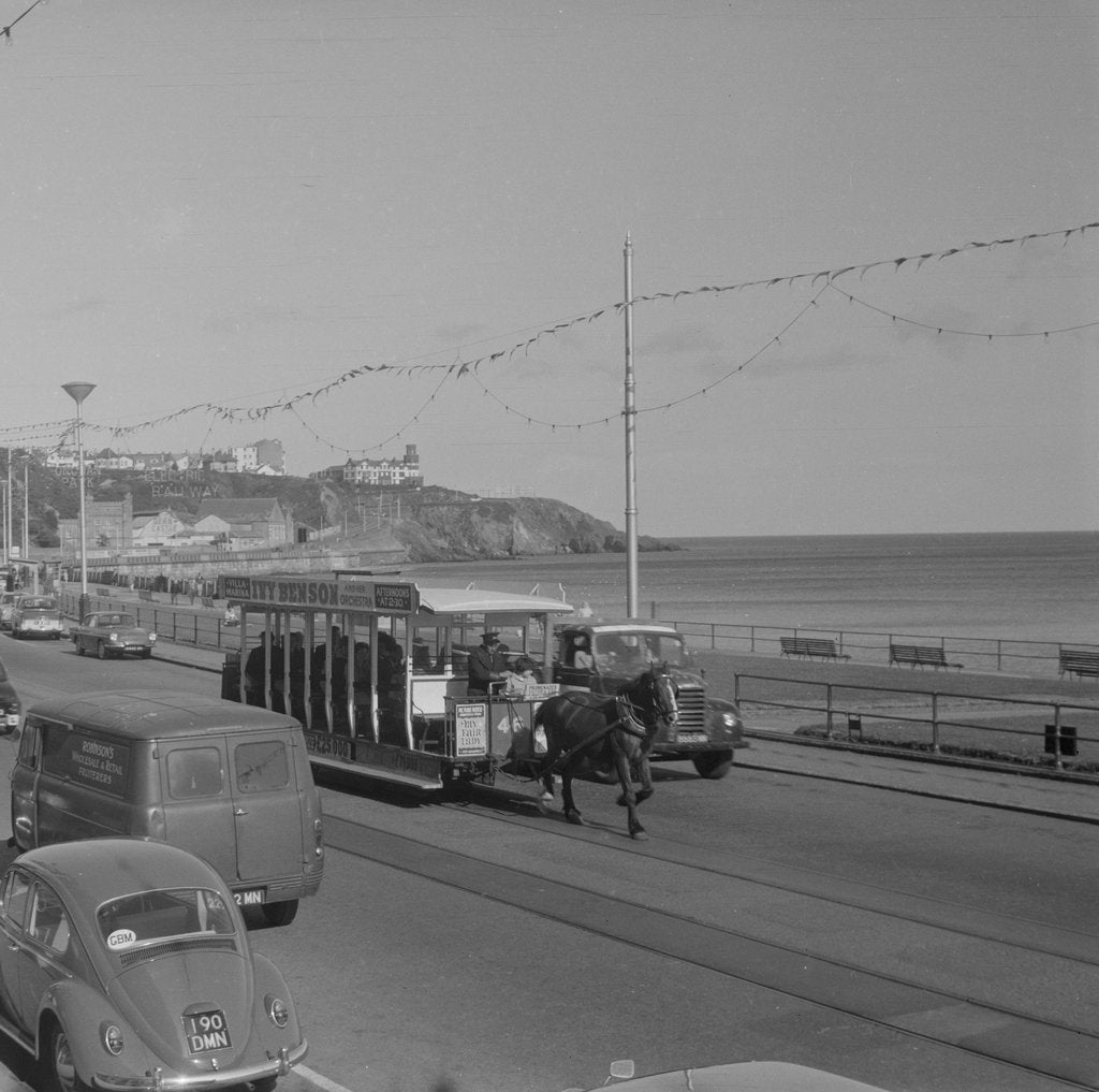 Detail of View from Alexandria Hotel, Douglas Promenade by Manx Press Pictures
