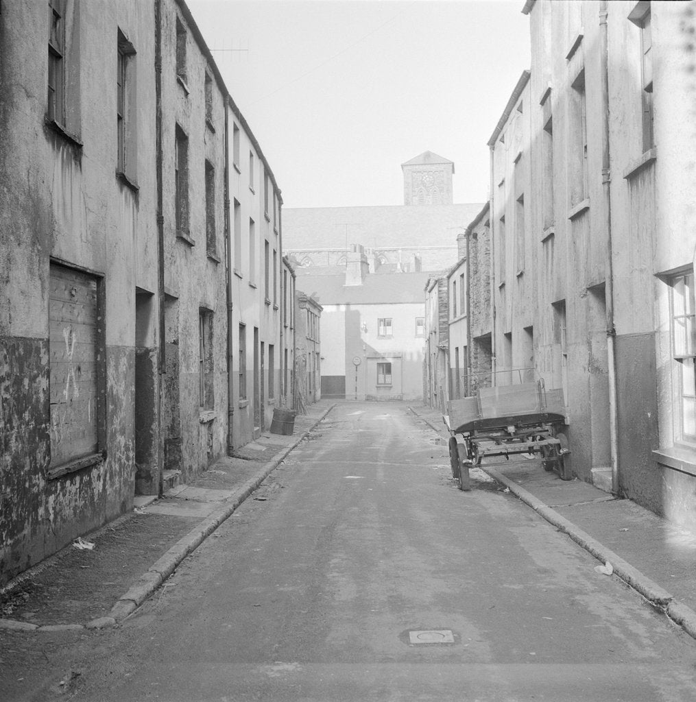 Detail of Chester Street slums, Douglas by Manx Press Pictures