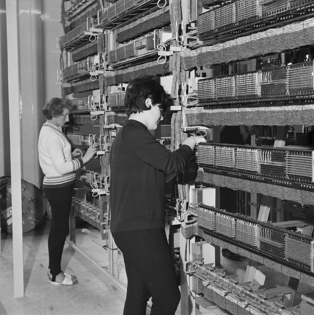 Detail of Telephone Exchange, Isle of Man by Manx Press Pictures