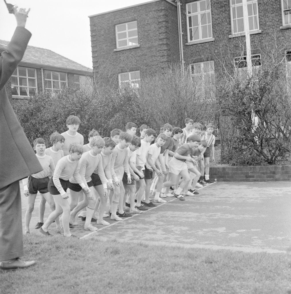 Detail of Interschool cross-country run, Ballakermeen School, Douglas by Manx Press Pictures