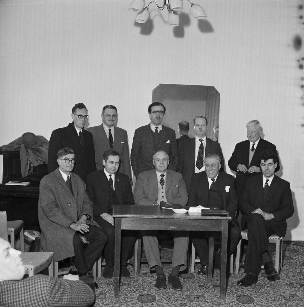 Detail of Save the Railway meeting, Isle of Man by Manx Press Pictures