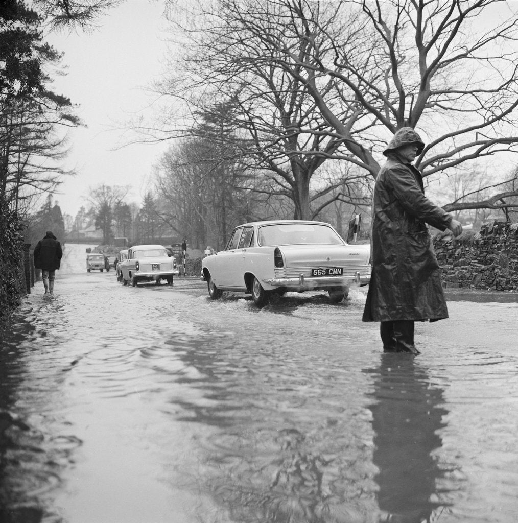 Detail of Big flood, Isle of Man by Manx Press Pictures
