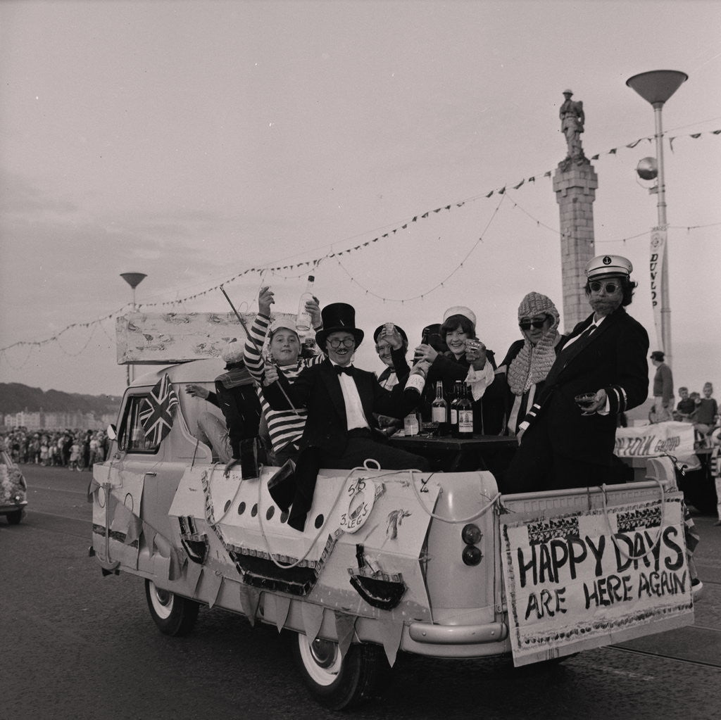 Detail of Douglas Carnival by Manx Press Pictures