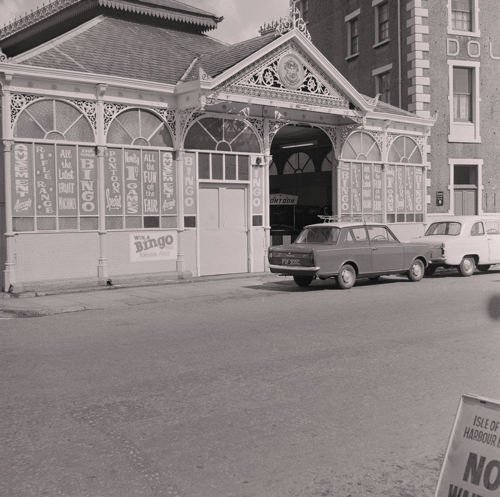 Detail of Bingo Hall, Douglas Market by Manx Press Pictures