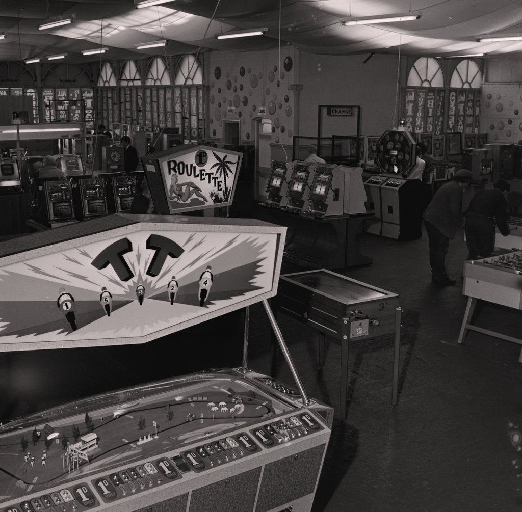 Detail of Bingo Hall, Douglas Market by Manx Press Pictures