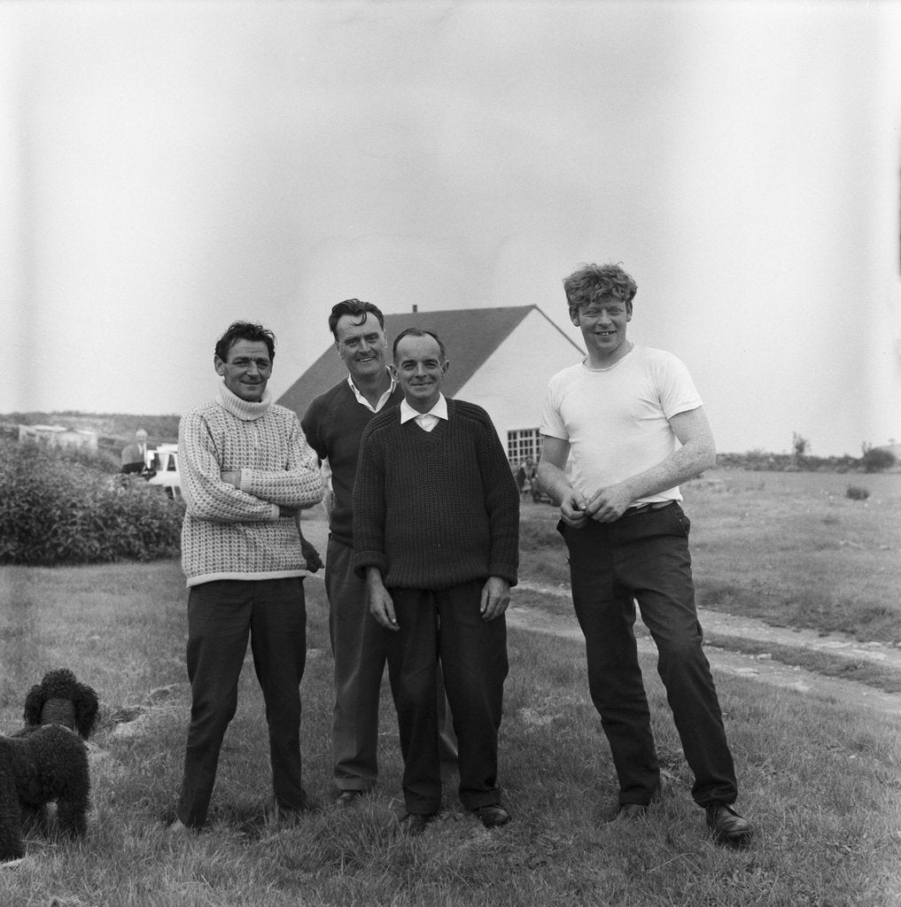 Detail of Rescued Port Erin boat crew from Clay Head by Manx Press Pictures
