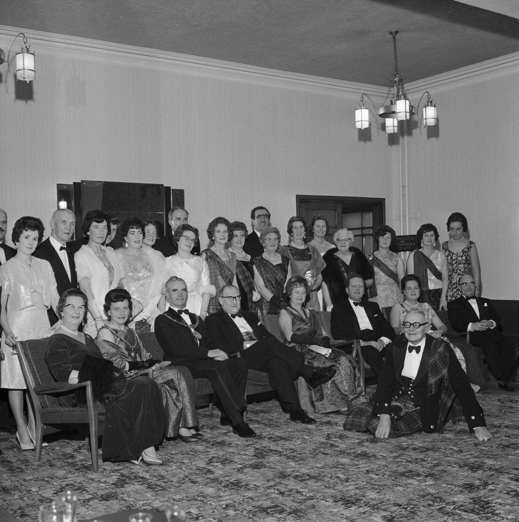 Detail of Burns Night, Sefton Hotel, Douglas by Manx Press Pictures