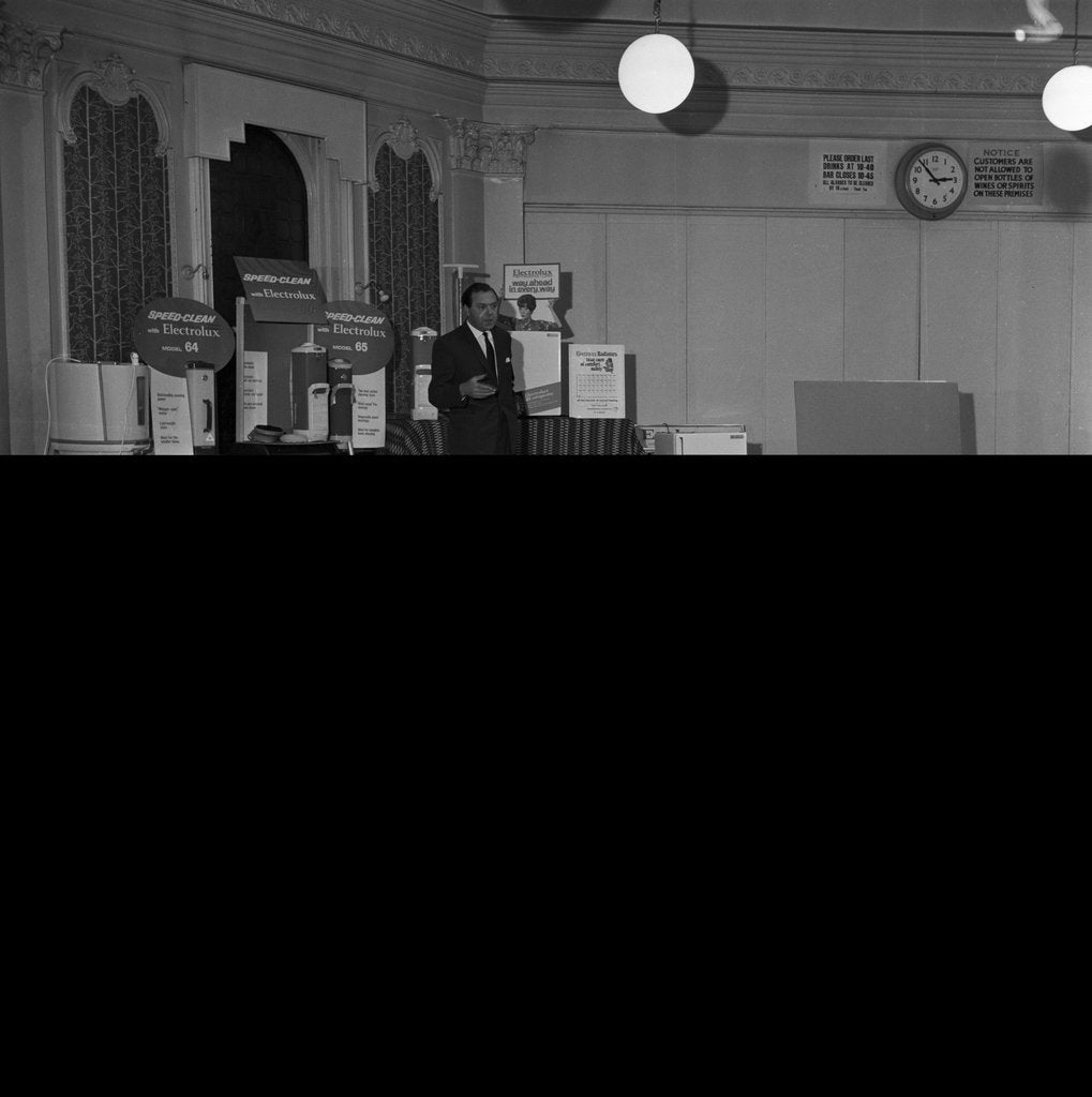 Detail of Electrolux demonstration, Villiers, Douglas by Manx Press Pictures