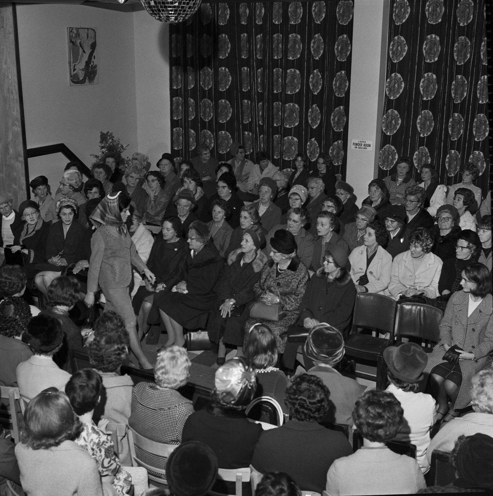 Detail of Fashion parade, Peveril Hotel, Isle of Man by Manx Press Pictures