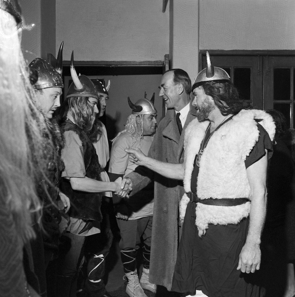 Detail of Viking Night at Peel by Manx Press Pictures