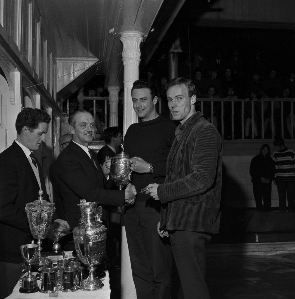 Detail of Island Swimming Gala Prize Presentation, Baths by Manx Press Pictures