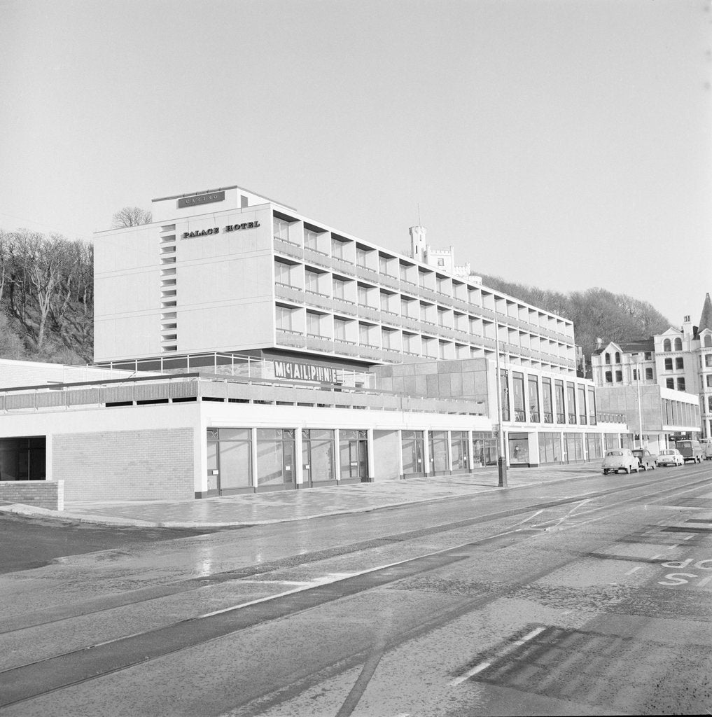 Detail of Palace Hotel, Douglas by Manx Press Pictures