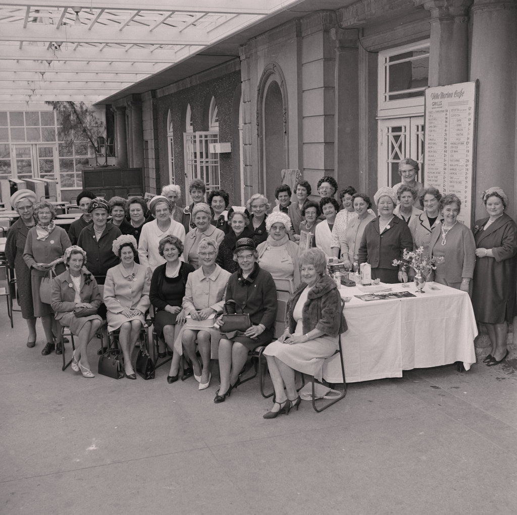 Detail of Hat Parade presentations, Women's Day, Villa Marina by Manx Press Pictures