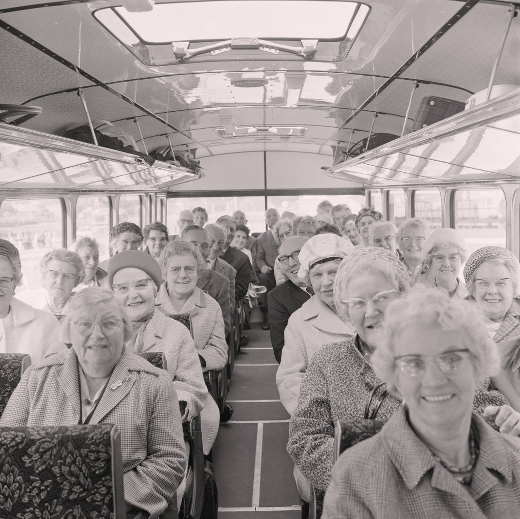 Detail of Coach trip by Manx Press Pictures