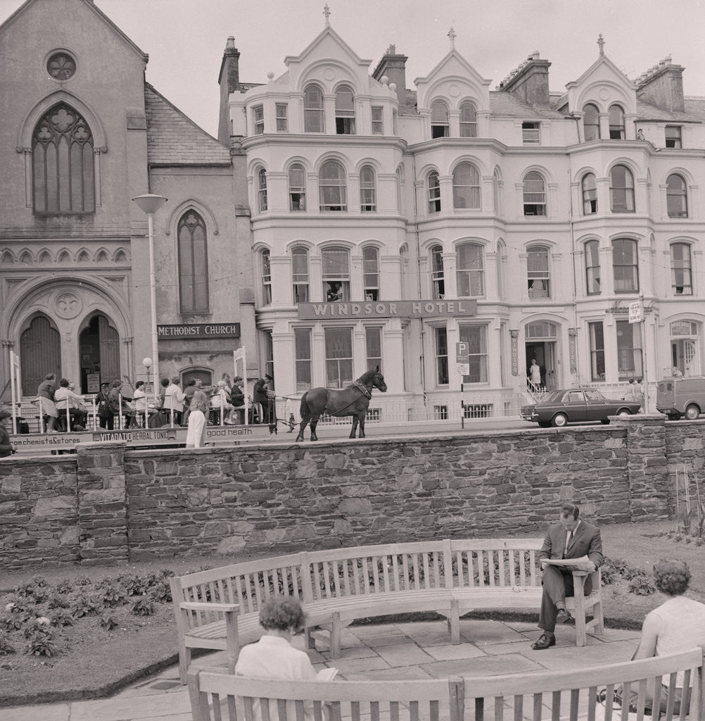 Detail of Windsor hotel by Manx Press Pictures
