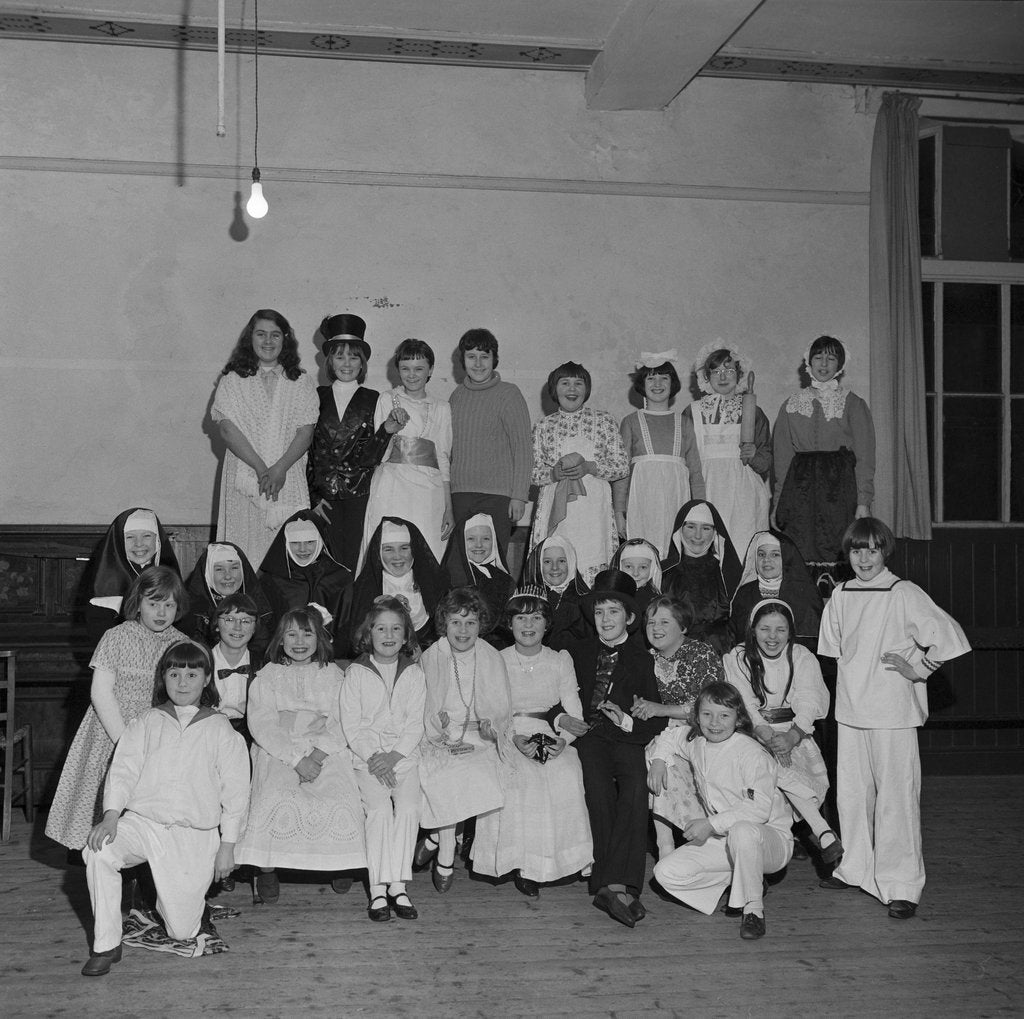 Detail of Ramsey children in 'The Sound of Music' by Manx Press Pictures