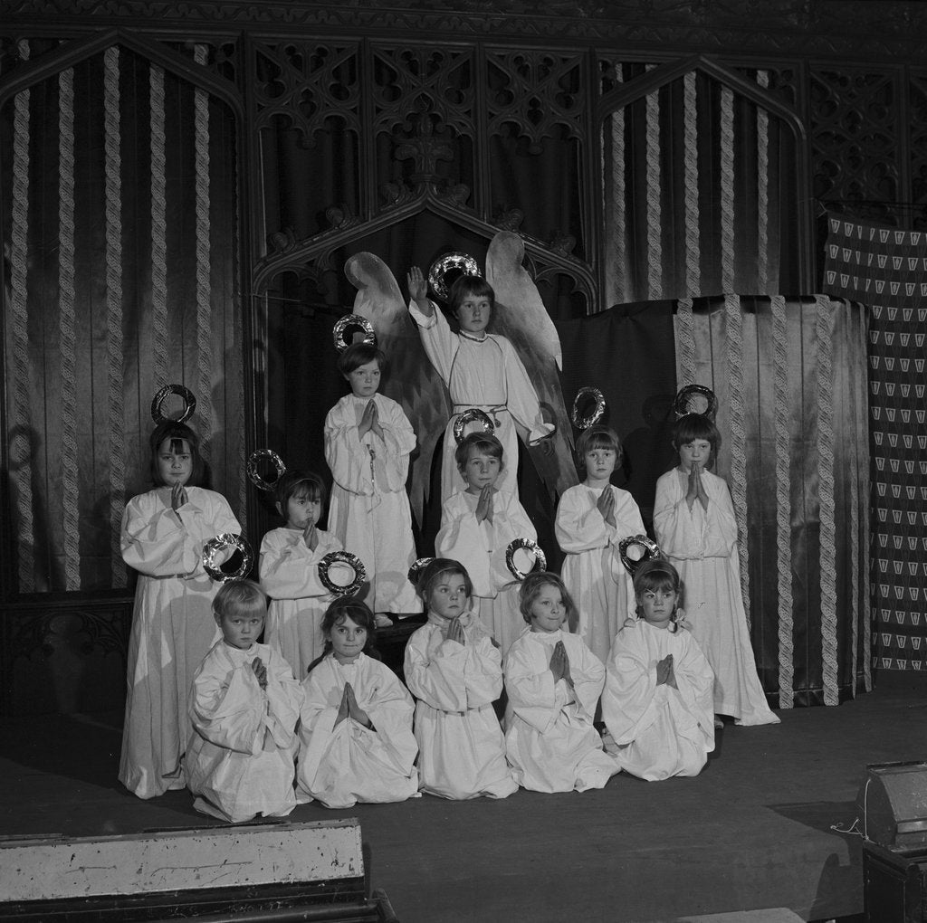 Detail of St Thomas' Nativity play, Isle of Man by Manx Press Pictures