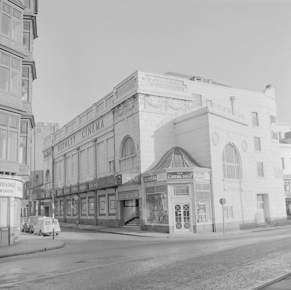 Detail of Royalty Cinema, Douglas by Manx Press Pictures