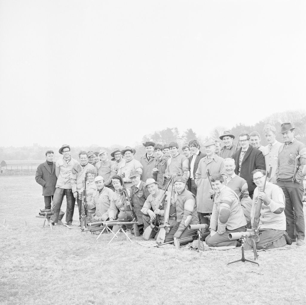 Detail of Port e Chee rifle shooting by Manx Press Pictures